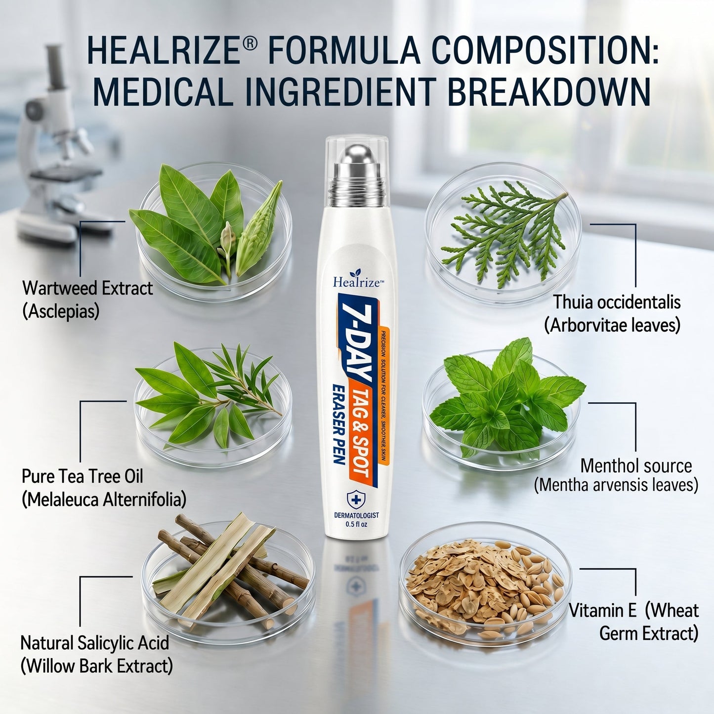 𝐏𝐡𝐚𝐫𝐦𝐚𝐜𝐢𝐬𝐭 𝐑𝐞𝐜𝐨𝐦𝐦𝐞𝐧𝐝𝐞𝐝 🧩𝑯𝗲𝙖𝐥𝒓𝗶𝙯𝗲® 7-𝐷𝑎𝑦 𝗧𝐚𝐠 & 𝗦𝗽𝐨𝐭 𝐄𝐫𝒂𝒔𝒆𝒓🪄(Zero 𝐏𝐚𝐢𝐧, Zero 𝐒𝐜𝐚𝒓𝒔 Rollerball)👩‍⚕️