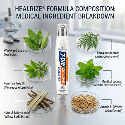 𝐏𝐡𝐚𝐫𝐦𝐚𝐜𝐢𝐬𝐭 𝐑𝐞𝐜𝐨𝐦𝐦𝐞𝐧𝐝𝐞𝐝 🧩𝑯𝗲𝙖𝐥𝒓𝗶𝙯𝗲® 7-𝐷𝑎𝑦 𝗧𝐚𝐠 & 𝗦𝗽𝐨𝐭 𝐄𝐫𝒂𝒔𝒆𝒓🪄(Zero 𝐏𝐚𝐢𝐧, Zero 𝐒𝐜𝐚𝒓𝒔 Rollerball)👩‍⚕️