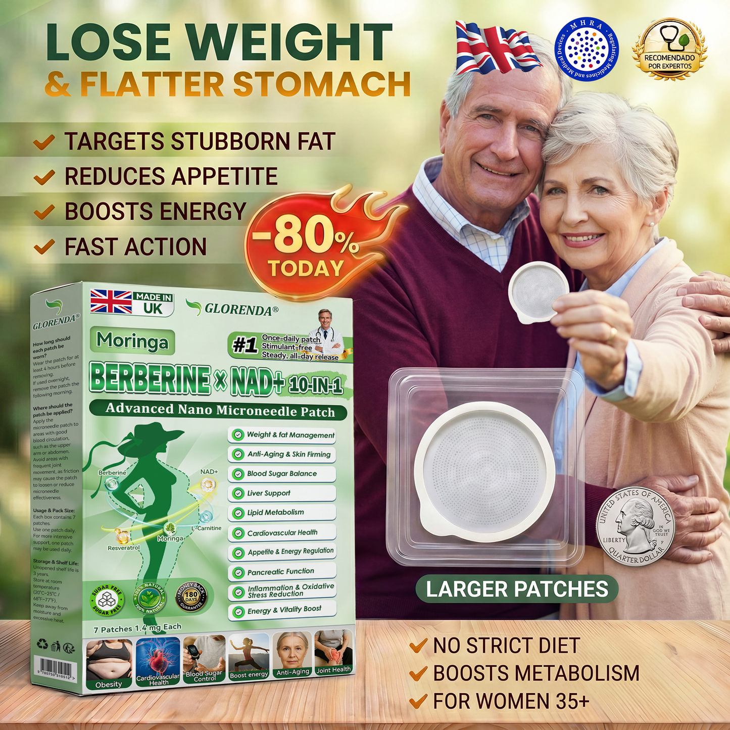 🇬🇧𝑶𝒇𝒇𝒊𝒄𝒊𝒂𝒍 𝑺𝒕𝒐𝒓𝒆  | ♦️♦️𝐆𝑳𝑶𝗥𝗘𝗡𝘿𝘼® 𝙈𝒐𝒓𝒊𝒏𝒈𝗮 · 𝗕𝗲𝗿𝗯𝐞𝐫𝐢𝐧𝙚 × 𝙉𝑨𝑫+ 𝟏𝟎-𝙞𝙣-1 𝘼𝒅𝒗𝒂𝒏𝒄𝒆𝐝 𝐍𝐚𝐧𝙤 𝙈𝙞𝙘𝙧𝙤𝙣𝒆𝒆𝒅𝒍𝐞 𝐏𝐚𝐭𝙘𝙝(𝐉𝐮𝐬𝐭 𝐨𝐧𝐜𝐞 𝐚 𝐝𝐚𝐲, 𝐯𝐢𝐬𝐢𝐛𝐥𝐞 𝐜𝐡𝐚𝐧𝐠𝐞𝐬 𝐢𝐧 𝟕 𝐝𝐚𝐲𝐬） ✅ 𝐅𝐨𝐫 𝐨𝐛𝐞𝐬𝐢𝐭𝐲, 🅛🅞🅞🅢🅔 🅢🅚🅘🅝,𝐝𝐢𝐚𝐛𝐞𝐭𝐞𝐬, 𝐬𝐥𝐞𝐞𝐩 𝐚𝐩𝐧𝐞𝐚, 𝐣𝐨𝐢𝐧𝐭 𝐢𝐬𝐬𝐮𝐞𝐬, 𝐚𝐧𝐝 𝐦𝐨𝐫𝐞